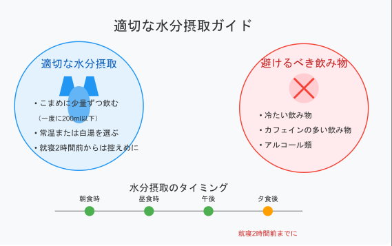 水分と坐骨神経痛